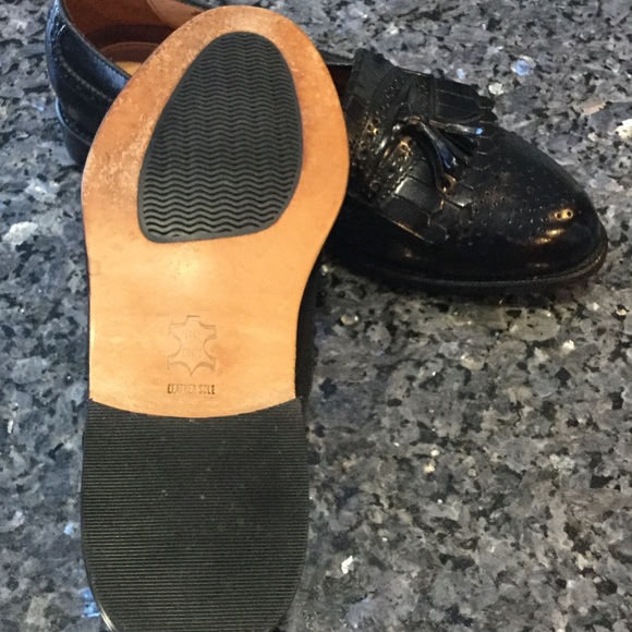 Men’s Kf Ltd wingtip tassel shoes size 10 - Picture 2 of 3